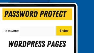 Password Protected WordPress Pages // WordPress Hidden Page