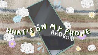 what's on my phone [android version] | [kakaopage,webtoon,bullet journal replacement app ]