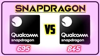 Snapdragon 845 Vs Snapdragon 695 | Sd 845 vs Sd 695