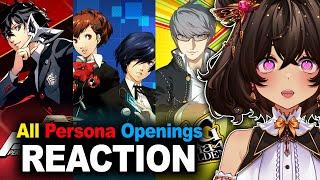 WHAT IS PERSONA ABOUT? | First Time Reaction To ALL The Persona Openings (1996 - 2024)