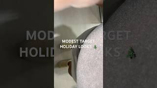 HOLIDAY PARTY LOOKS AT TARGET #target #targethaul #modestfashion #holidayfashion #fashion #modest