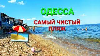 Самый чистый пляж. Одесса сегодня. Море. Луч. 133 причал. Дача Ковалевского. Люстдорф. #зоотроп