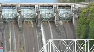 The Ruskin Lake Dam - cool old infrastructure