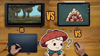 What drawing devices should you use for Game Art