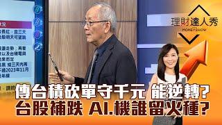 【理財達人秀】傳台積砍單守千元 能逆轉？台股補跌 AI、機誰留火種？｜李兆華、李永年 2025.03.03 part1