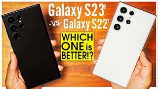 WHICH IS BETTER!? Samsung S23 Ultra vs S22 Ultra Review BRUTALLY HONEST