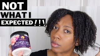 FINALLY Tried Curls Dynasty Pumpkin Mint Deep Treatment | Product Review