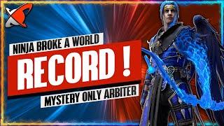 NINJA BROKE A WORLD RECORD!! | Mystery Shards Only F2P Arbiter Challenge | RAID: Shadow Legends