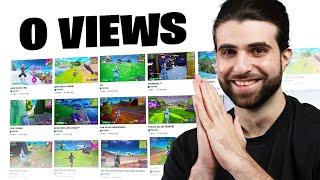 I Found Fortnite Clips with ZERO Views!