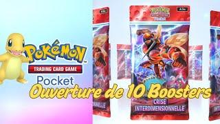 Pokémon Tcg Pocket, Ouverture de 10 Boosters "Crise Interdimensionnelle" #pokemontcgpocket