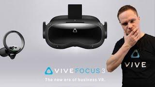 Is the new HTC Vive Focus 3 worth it? All the facts and my opinion!