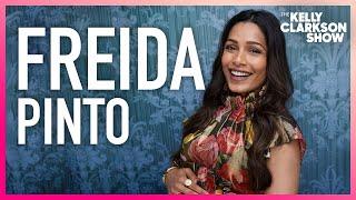 Freida Pinto Had To Wear A Corset While Pregnant