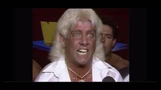 Ric Flair goes NUTS on Ole Anderson | World Championship Wrestling | March 27th 1987