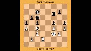 Bobby Fischer vs Mark Taimanov | Candidates Quarterfinal (1971) #chess