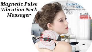 Magnetic Pulse Vibration Neck Massager || Best Neck Massager 2020 ||