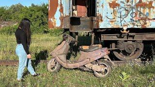 Restoration Abandoned Kymco ZX 50