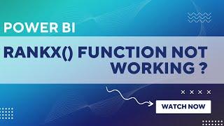 SOLVE RANKX PROBLEM IN POWER BI  | RANKS PROBLEM IN POWER BI MATRIX | USE OF RANKX() AND ISINSCOPE()