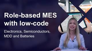 Revolutionize your manufacturing processes with Siemens’ role-based MES, powered by Mendix’ low code