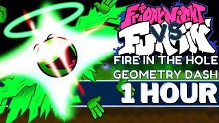 LOGODOMY - FNF 1 HOUR SONG Perfect Loop (Fire In The Hole - Lobotomy Geometry Dash 2.2 I FNF Mods)