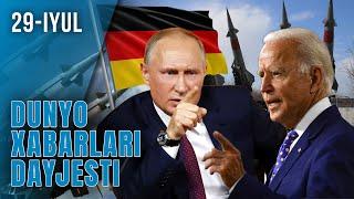 Putin Germaniyaga raketalarini joylashtirayotgan AQSHga tahdid qildi