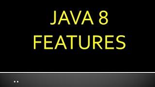 java 8 new features with examples