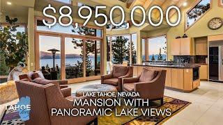 Inside One of the BEST Panoramic Lake View Home in Lake Tahoe Nevada