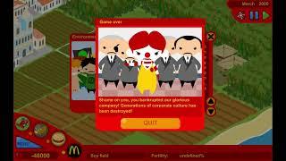 McDonald’s Video Game - Go Bankrupt (Land) - 0:07