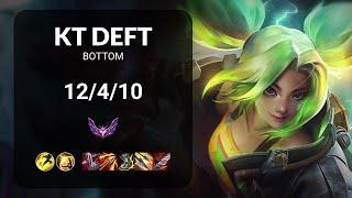 KT Deft Zeri vs Smolder BOTTOM - KR MASTER Patch 14.23