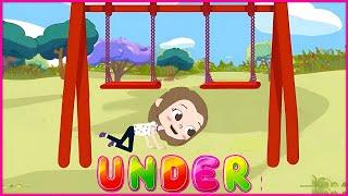 Can You Go OVER, UNDER, and THROUGH?! | Movement Song for Kids