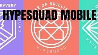 Discord Mobile - Hypesquad