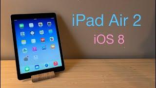 Unboxing an iPad Air 2 on iOS 8