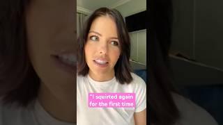 Adriana Chechik squirted for the first time #shorts