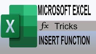 How To Use the INSERT FUNCTION in Microsoft Excel