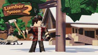 Playing Lumber Tycoon 2 - Roblox