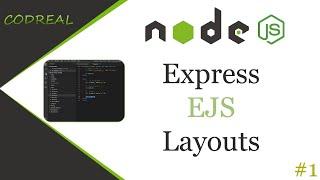 Express EJS Layouts and Partials In NodeJS | #1