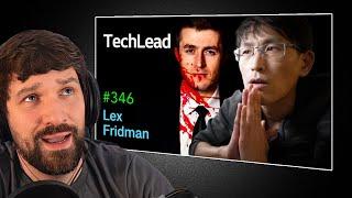 "Lex Fridman Molested Me..." Destiny Reacts To Techlead's Troll Hitpiece Video On Lex Fridman