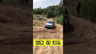 TEST OFFROAD, AUDI VS JEEP!