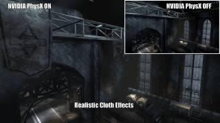 NVIDIA PhysX Technology - Enabled vs. Disabled