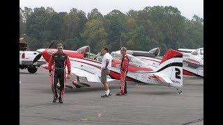 Redline RV-8 Aerobatics at Flying W Airshow Medford NJ Oct-7-2018