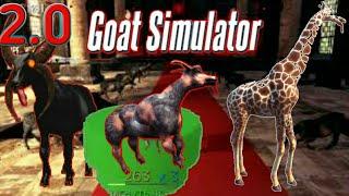 КАК ОТКРЫТЬ ВСЕХ КОЗ В Goat Simulator - Goatvile 2.0 Без лагов!!!