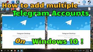 How To Add Multiple Telegram Accounts on a Windows PC [ Quick & Easy Guide ]