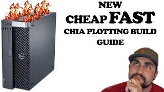 Chia Plotting Build $620 w/ Dual XEON CPUs