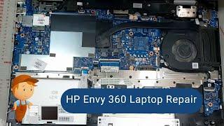 HP Envy 360 laptop mainboard swap.