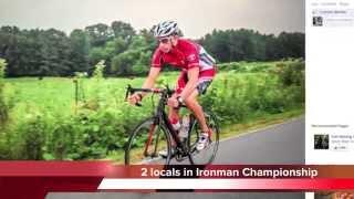 Mike Biddle and Brian Lowman in Ironman World Championship