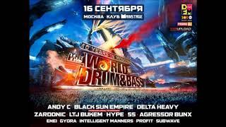 Agressor Bunx @ World of Drum & Bass, Moscow - 16.09.2017