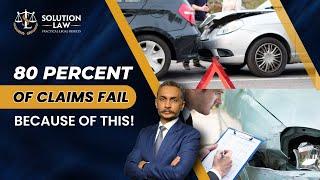 Why 80% of Car Accident Claims Get Rejected | Proving Fault is Key!