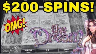 OMG! DREAM SESSION! $200 MAX BET BONUSES! HUGE PROFIT 