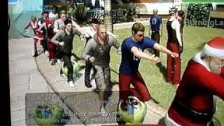 Playstation Home: Running Man train! vid 2