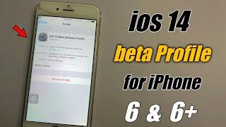 How to Update iPhone 6 on ios 14 With Beta Profile 