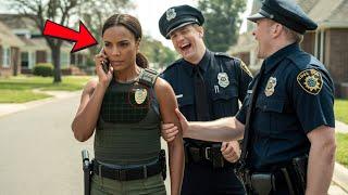 Officers Arrest Black Woman in Uniform — Her One Call Shattered Their Lives